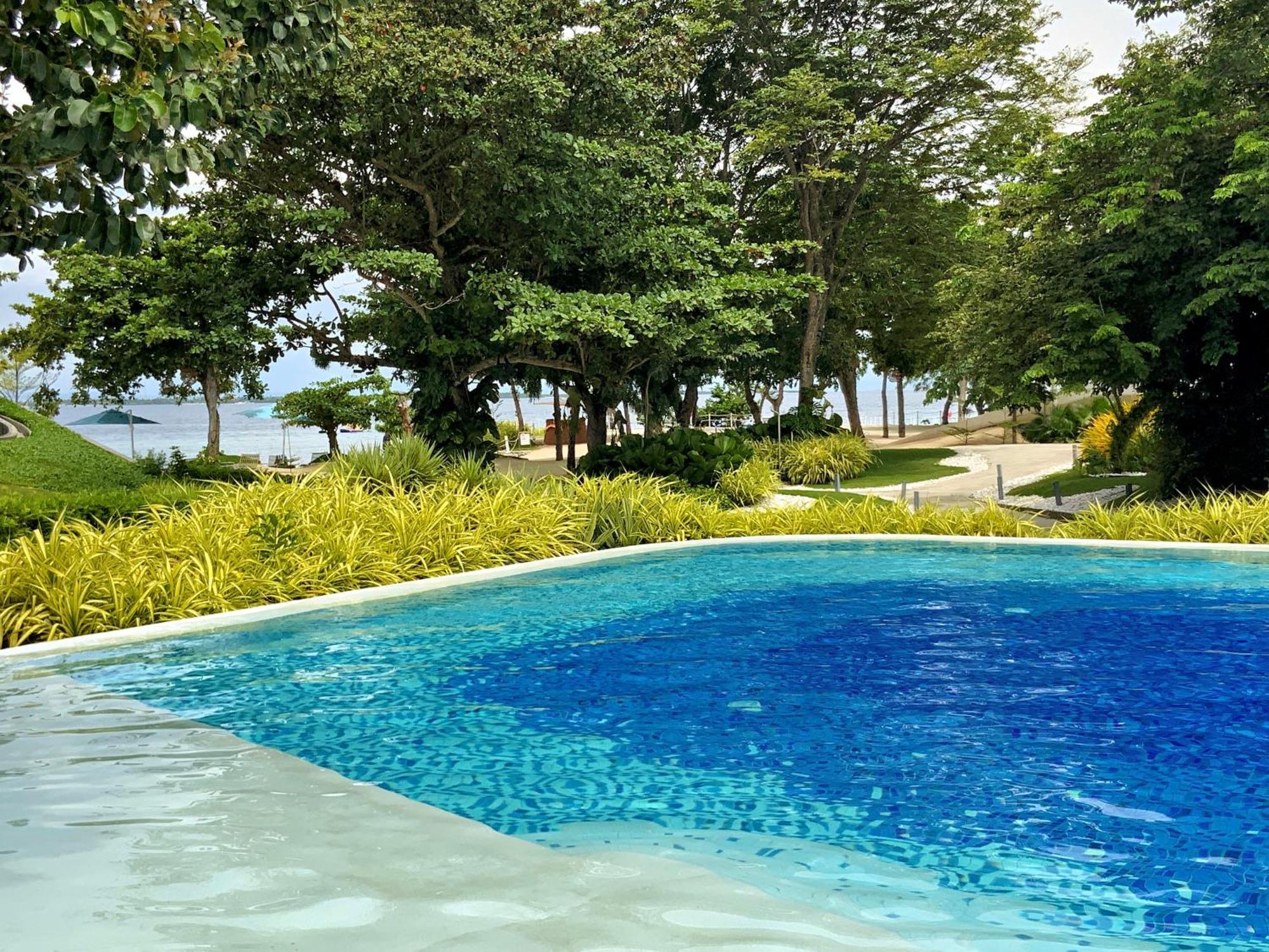 Dominiks Quite And Elegant Studio Ocean View Pool At Tambuli Resort High Floor Lapu-Lapu City Exterior foto