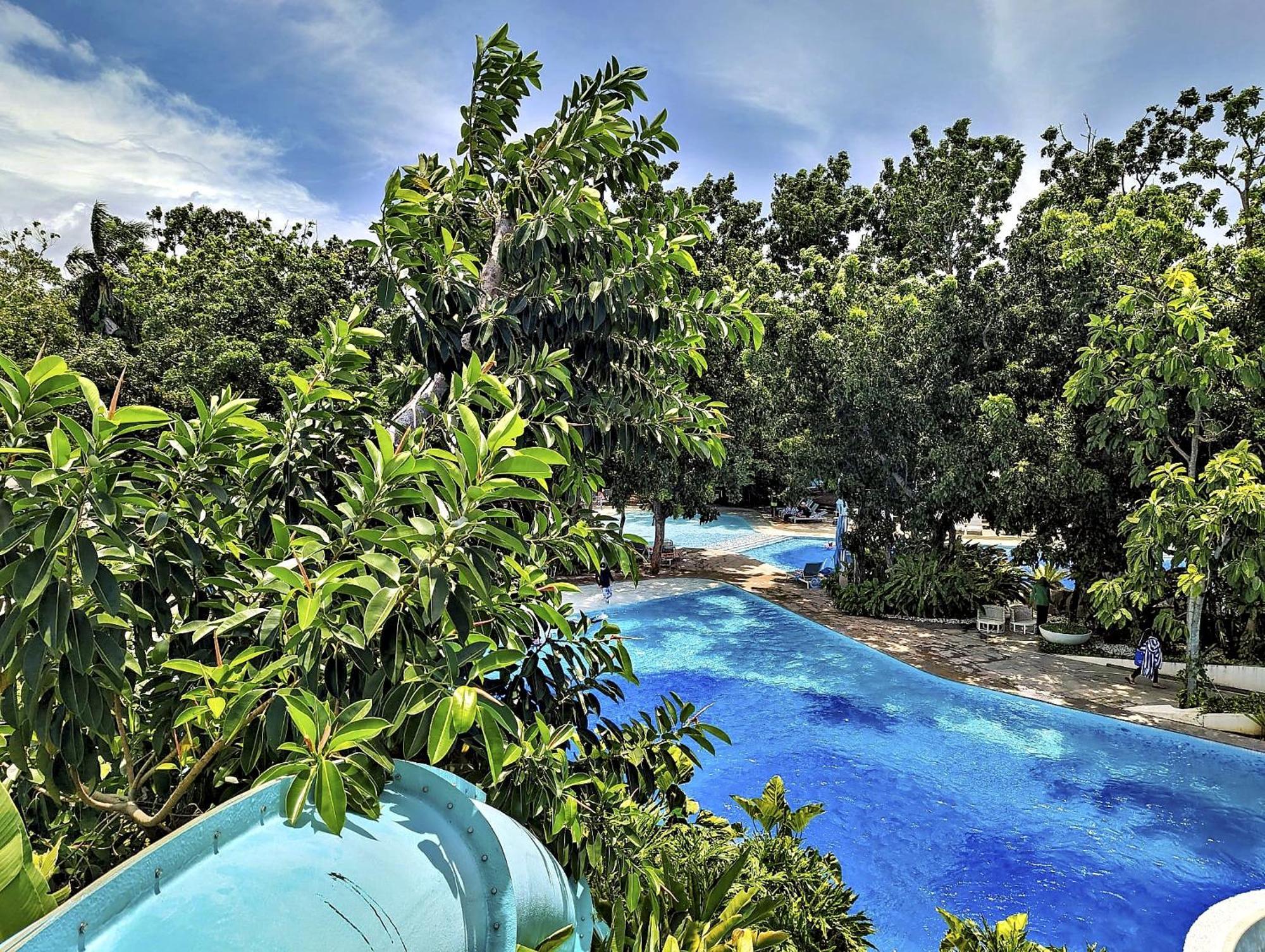 Dominiks Quite And Elegant Studio Ocean View Pool At Tambuli Resort High Floor Lapu-Lapu City Exterior foto
