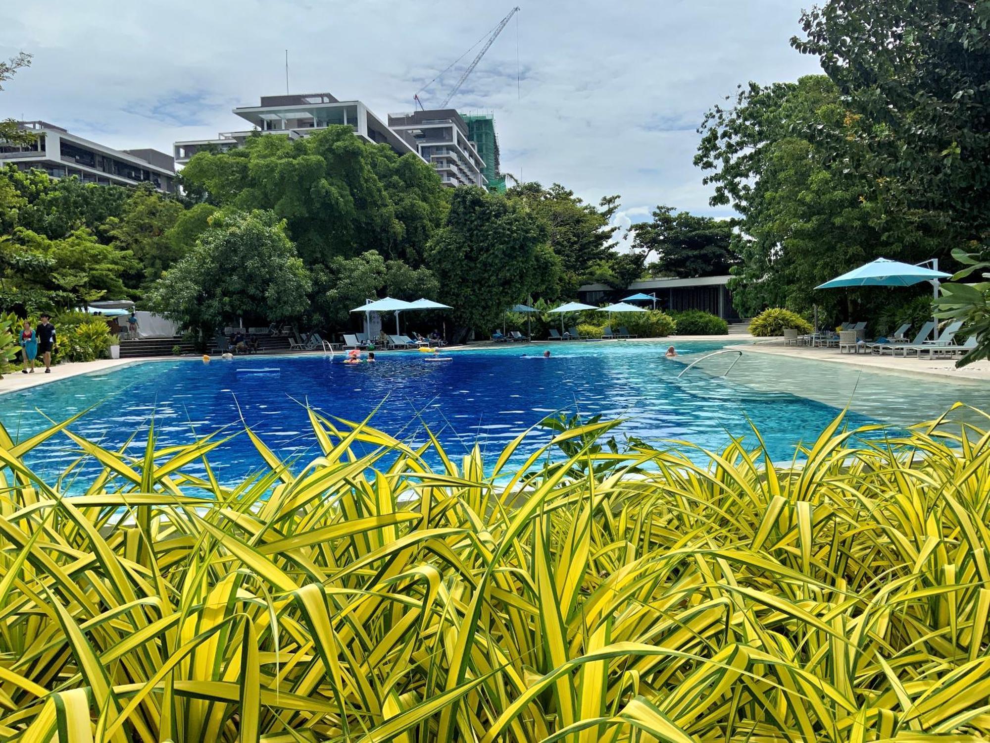 Dominiks Quite And Elegant Studio Ocean View Pool At Tambuli Resort High Floor Lapu-Lapu City Exterior foto
