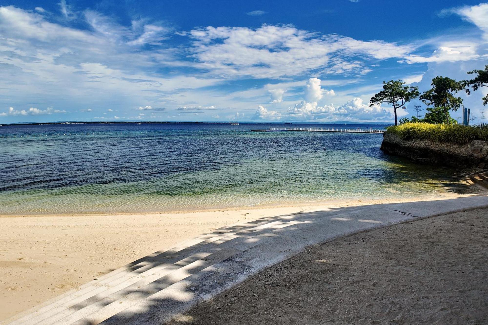 Dominiks Quite And Elegant Studio Ocean View Pool At Tambuli Resort High Floor Lapu-Lapu City Exterior foto