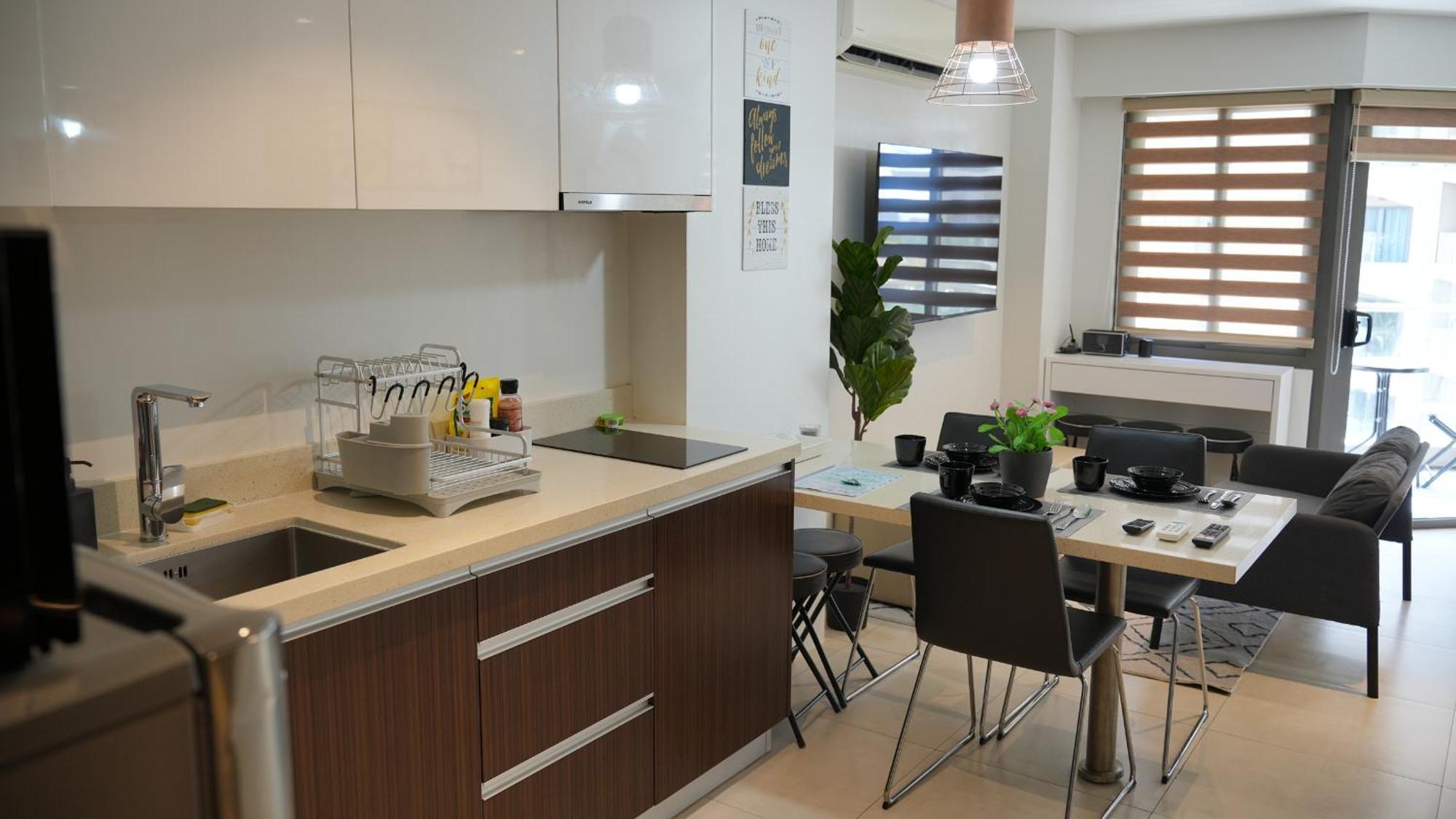 Dominiks Quite And Elegant Studio Ocean View Pool At Tambuli Resort High Floor Lapu-Lapu City Exterior foto