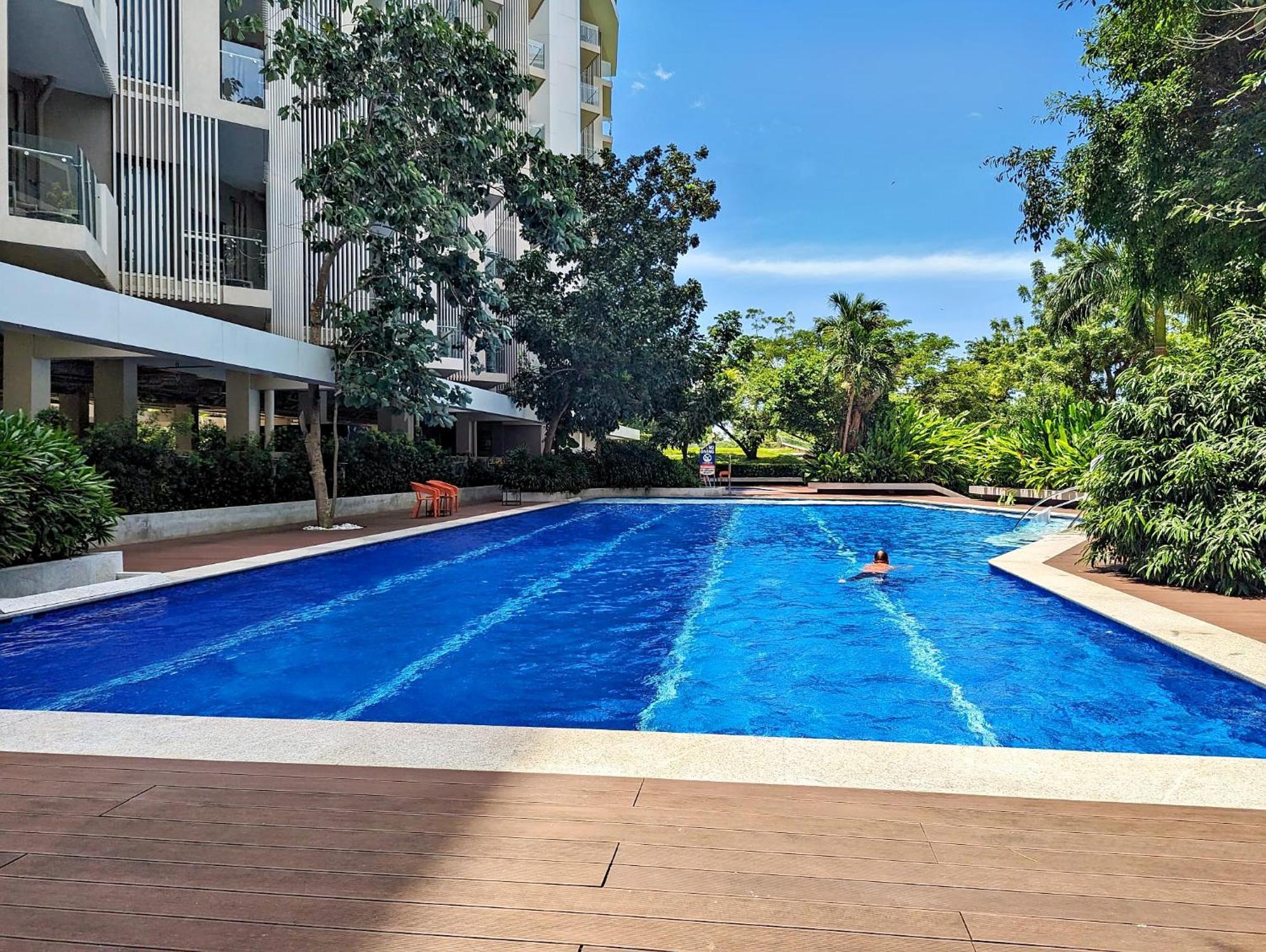 Dominiks Quite And Elegant Studio Ocean View Pool At Tambuli Resort High Floor Lapu-Lapu City Exterior foto